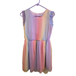 NWT 16 rainbow The Children's Place Dress